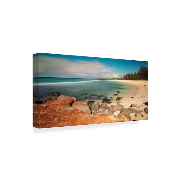 Pierre Leclerc 'Baby Beach Maui' Canvas Art,24x47